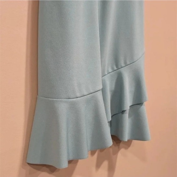 Altar'd State Ruffle Mini Dress Womens M Green Party Cocktail Formal Fairy - Picture 10 of 12